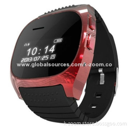 Smart watch, OLED screen with silicone strap